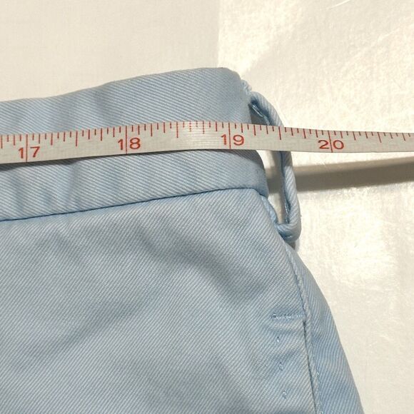 Peter Millar Raleigh Washed Twill Performance Light Blue Khaki Chino 38x37 - Picture 7 of 14